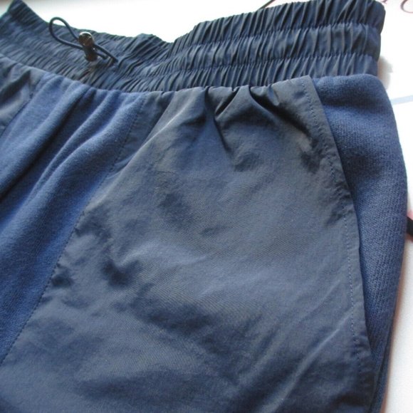 VICTORIA'S SECRET Fleece Jogger Pants Ensign Navy Blue Sweatpants NWT - Picture 4 of 8